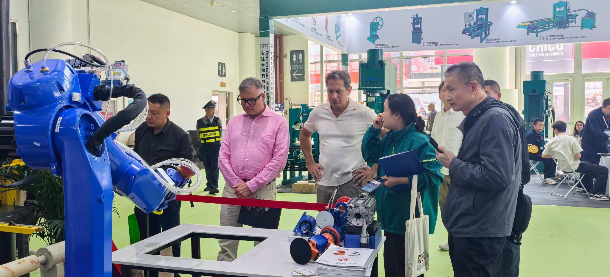 Lo más destacado de Xiamen Anyth Mechanical Equipment en la Feria Internacional de Piedra de Xiamen