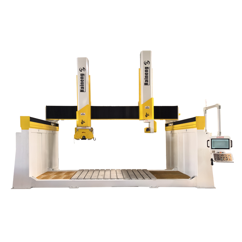 Centro de mecanizado CNC de 6 ejes y doble cabezal
